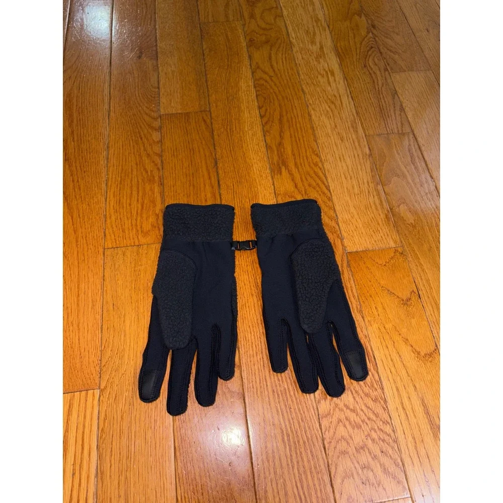 Columbia Sportswear Womens Black Fleece Sherpa Winter Gloves XL Sporty Outdoor